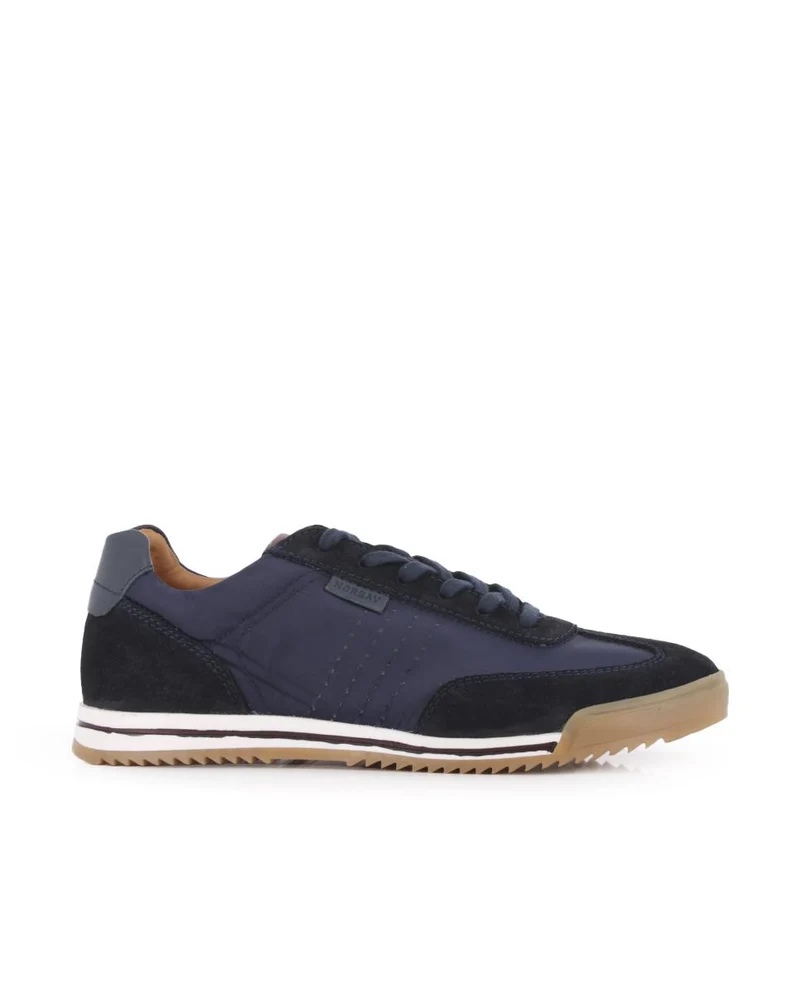 Zapatillas de piel NORSAY Lagos Azul Marino Hombre