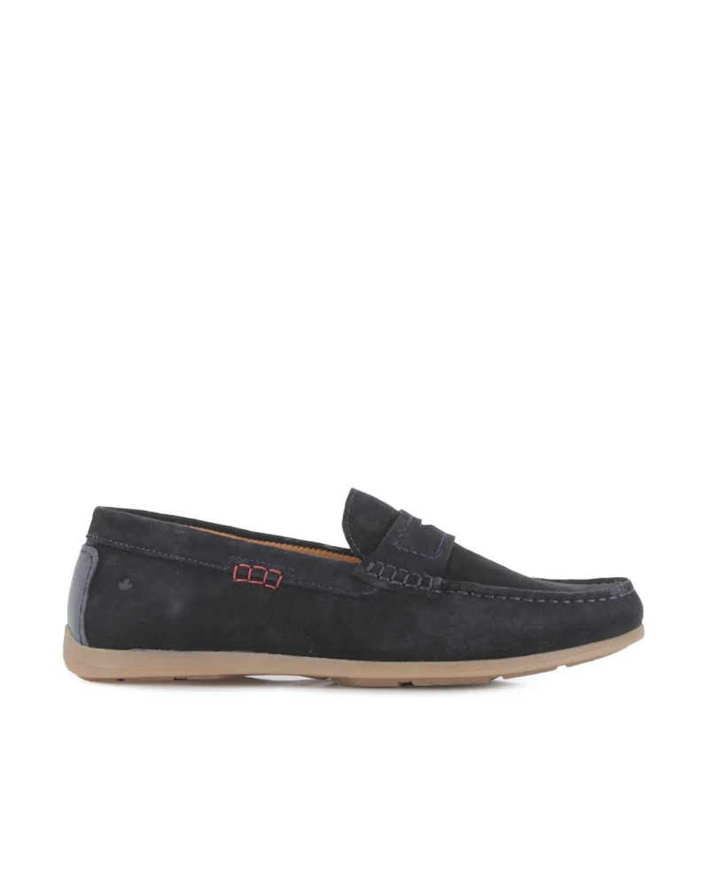 Mocasines de piel NORSAY Faro Azul Marino Hombre
