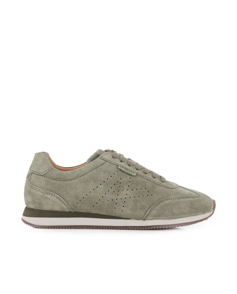 Zapatillas de piel NORSAY Tavira Verde Hombre
