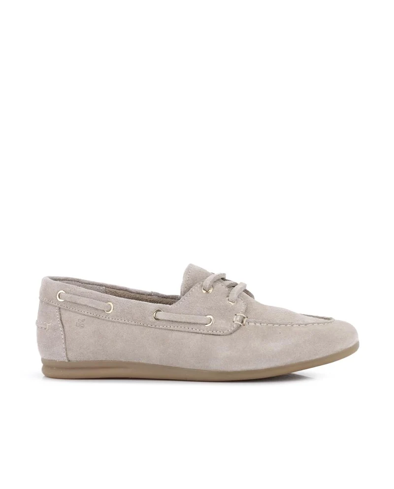 Náuticos de piel Blogger Mariam Beige Mujer