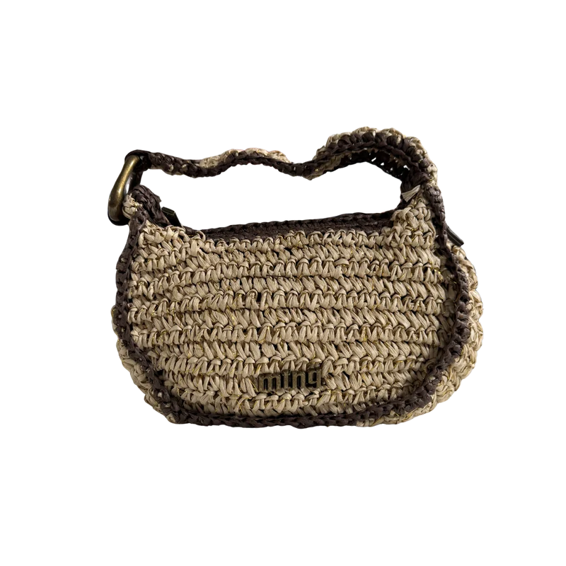 ACCESORIO BOLSO DIARIO RAFIA PAPEL MOKA