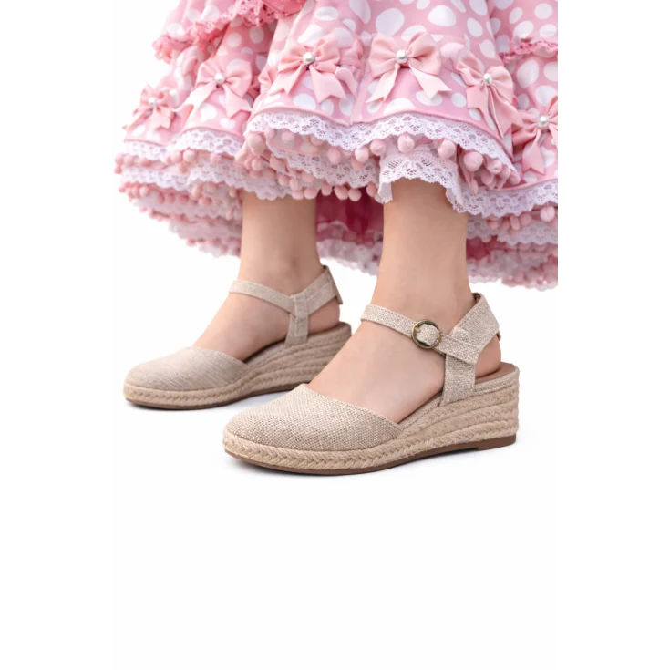 MUJER ESPARTO ZAFIRA BEIGE
