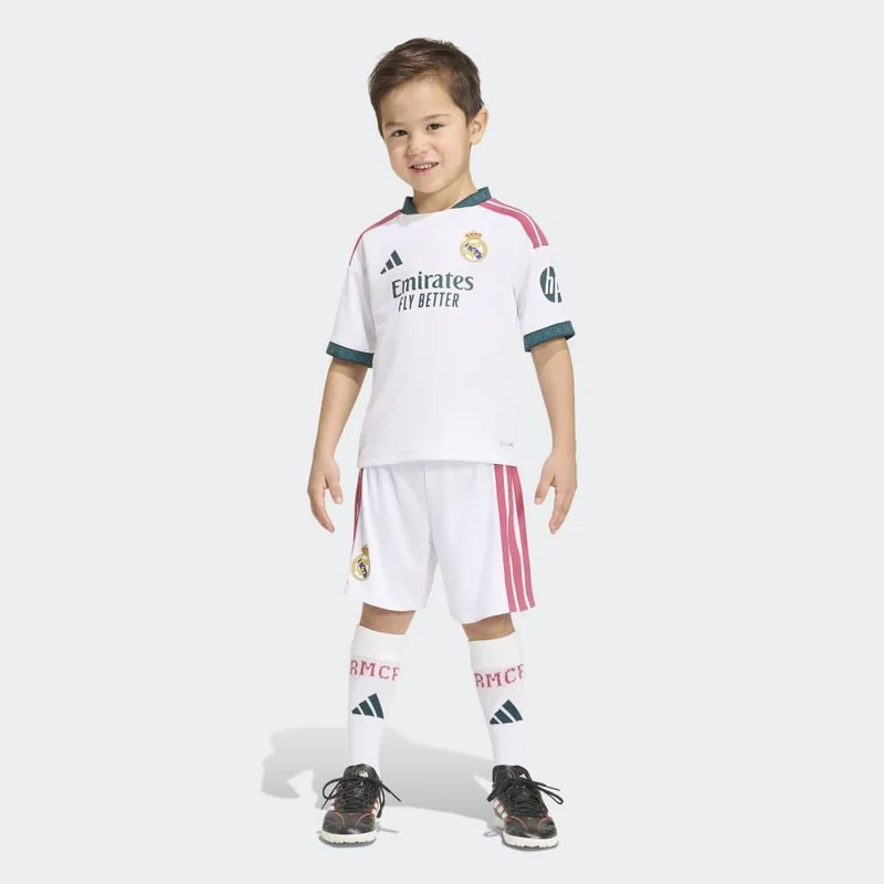 adidas Miniconjunto Primera Equipación Real Madrid 26/27 Niños Pequeños