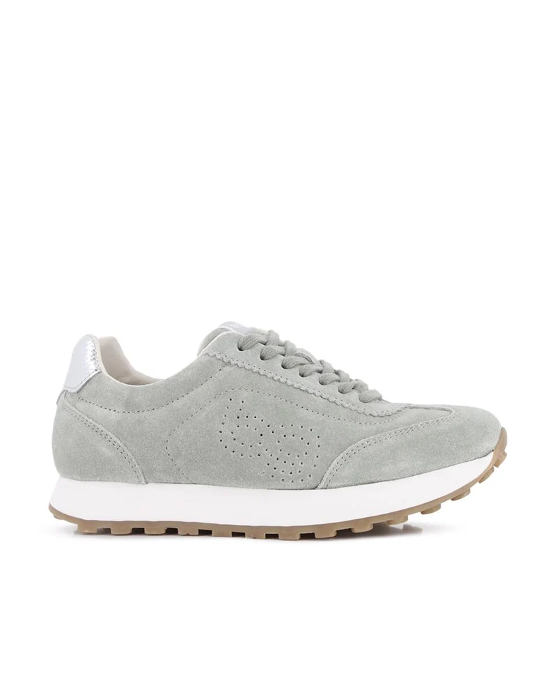 Zapatillas de piel Blogger Carmina Verde Mujer