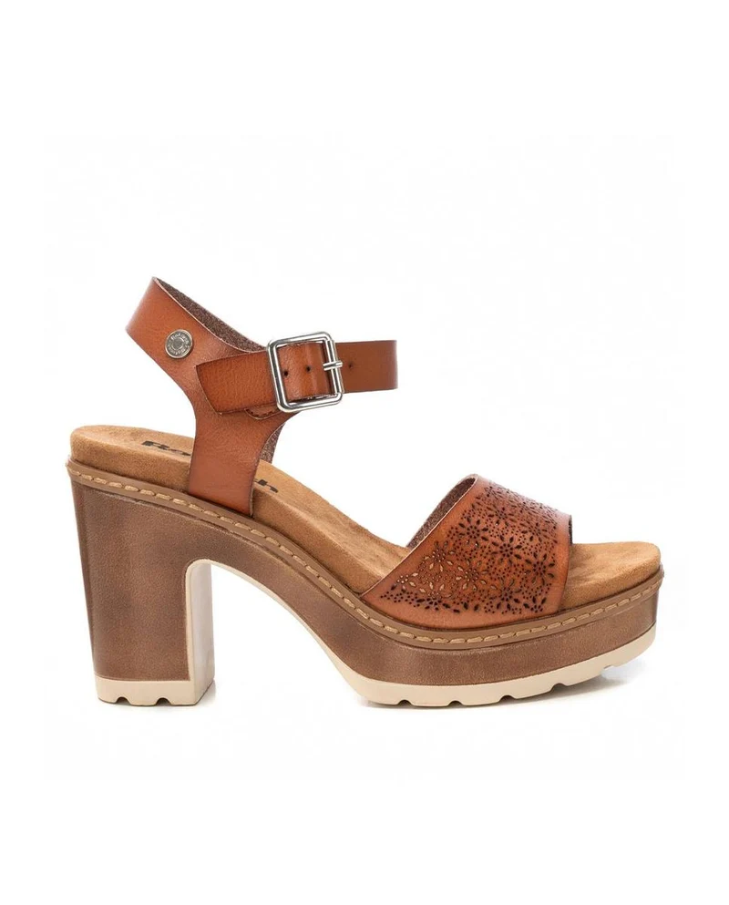 Sandalias REFRESH Plataforma 172781 Camel Mujer