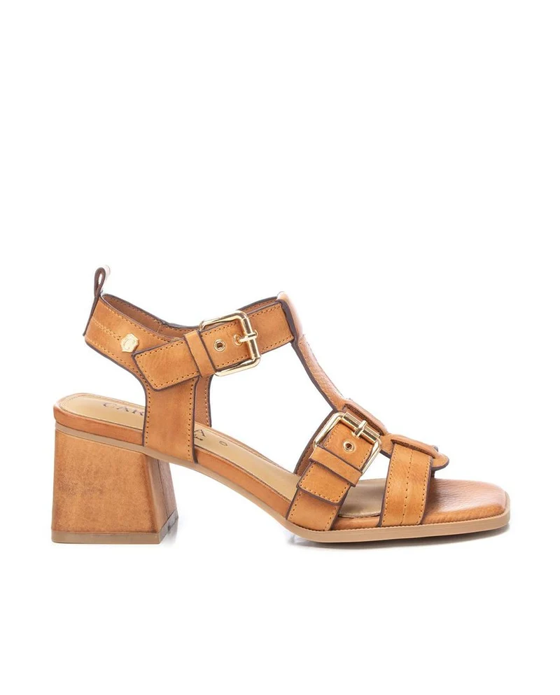 Sandalias de piel CARMELA 161629 Camel Mujer