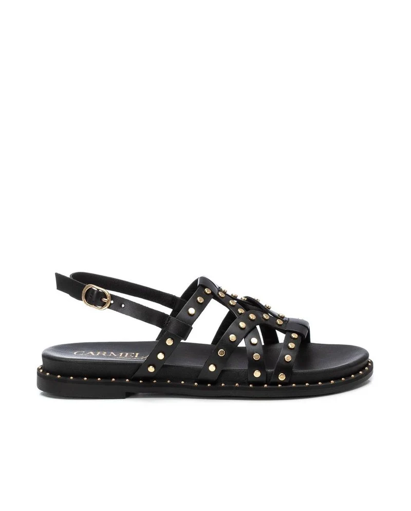 Sandalias de piel CARMELA 162392 Negro Mujer