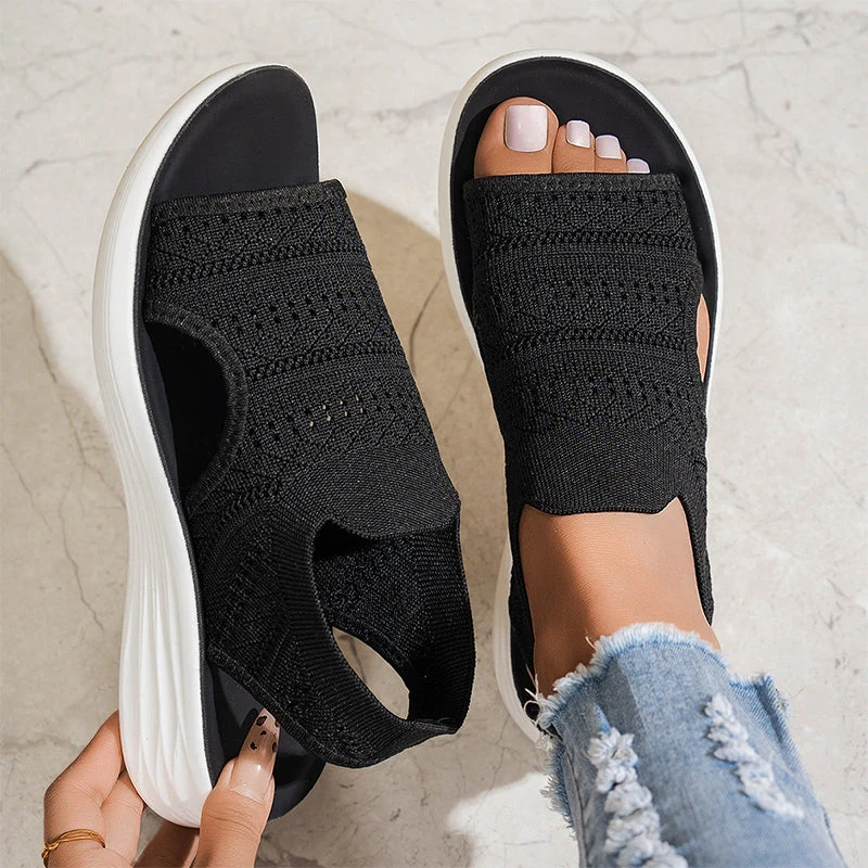 Savena™ · Sandalias de punto con plataforma para mujer
