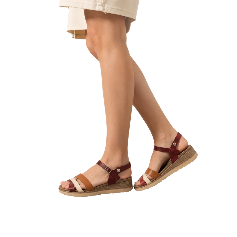 MUJER SANDALIA NUBE CAMEL