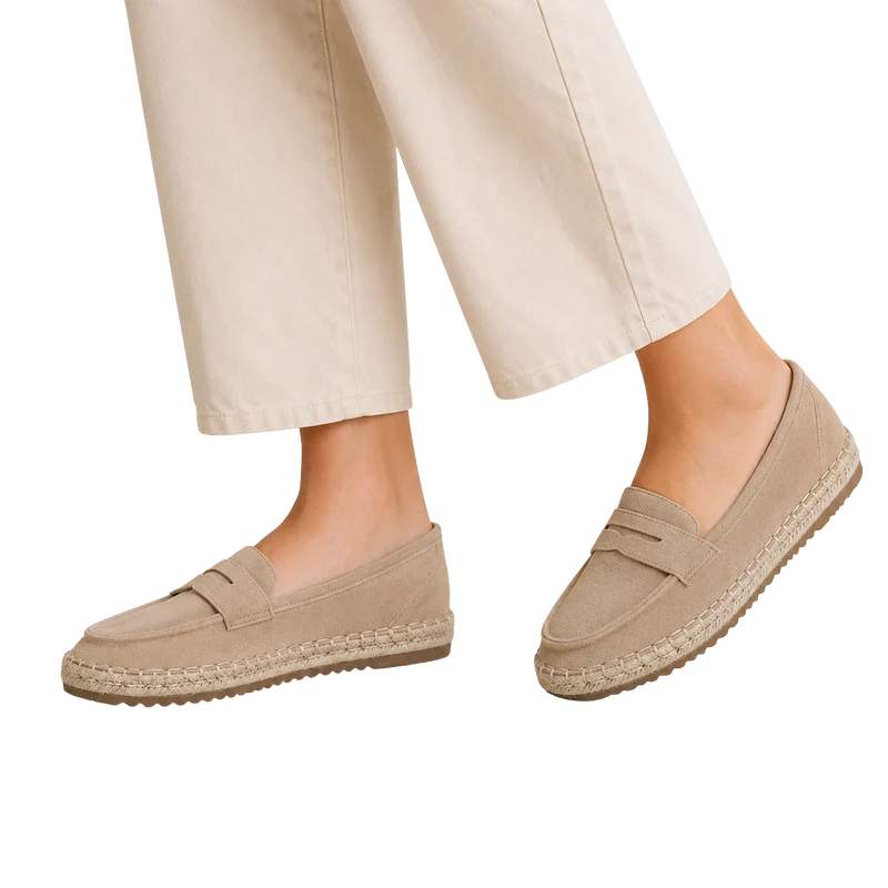 MUJER MOCASIN BEIGE