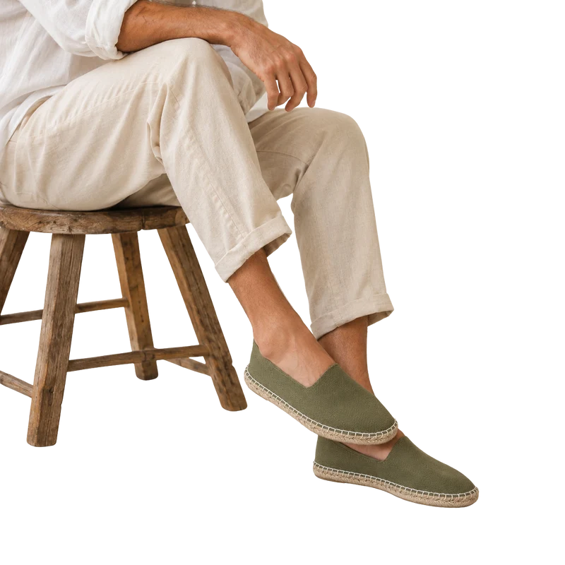 HOMBRE ESPARTO MARQUES KAKI