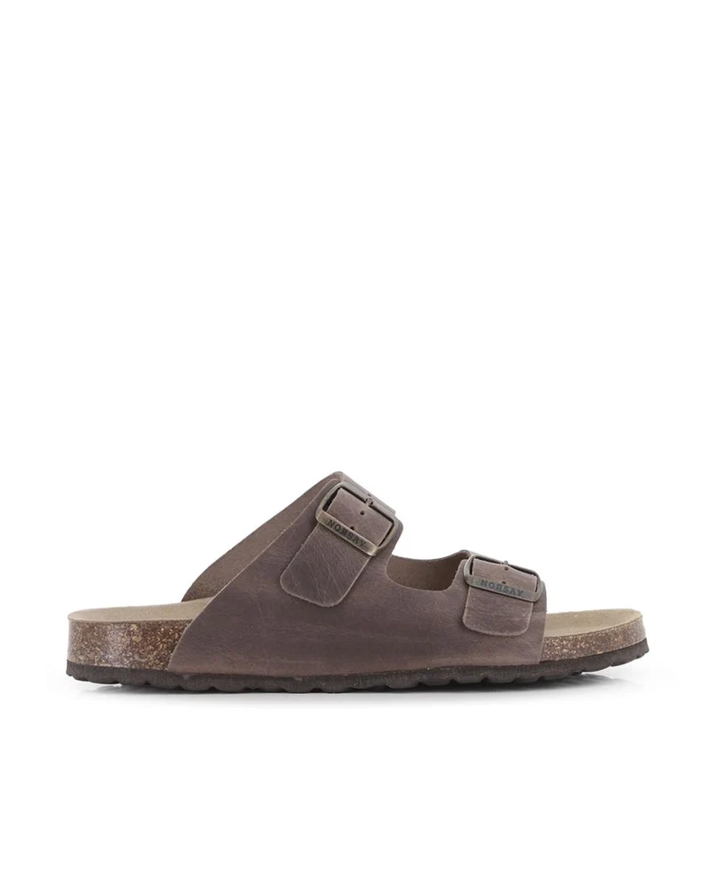 Sandalias de Piel para Hombre NORSAY Trueno 02 Color Marrón Chocolate