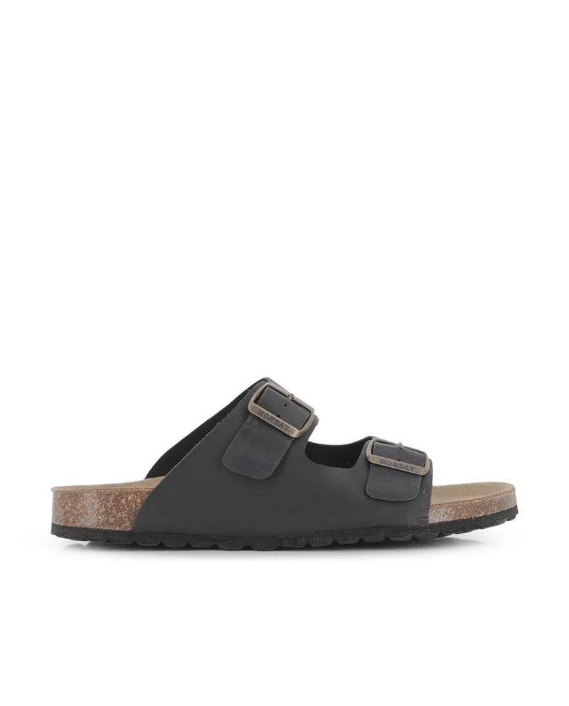 Sandalias de Piel para Hombre NORSAY Trueno 02 Color Negro