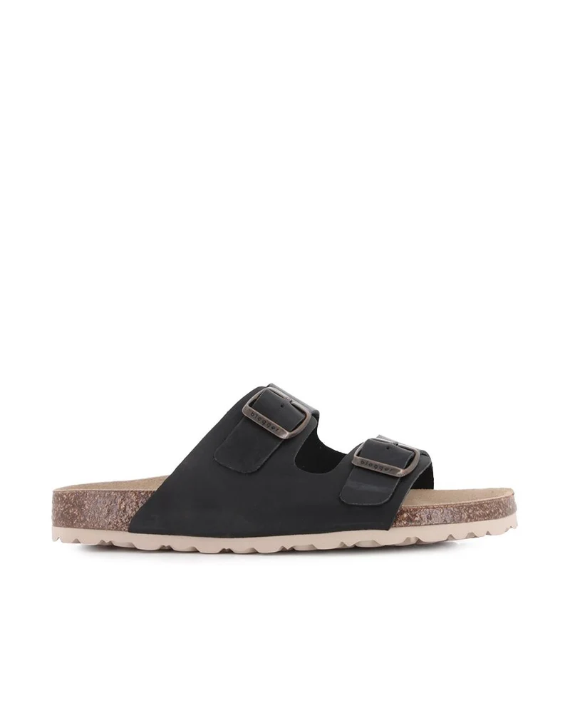 Sandalias de Piel Blogger Talia 02 Color Negro para Mujer