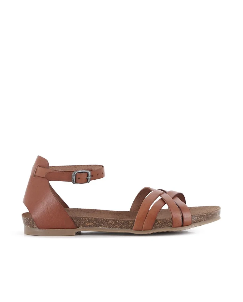 Sandalias de Piel Blogger Rosy 02 Color Cuero para Mujer