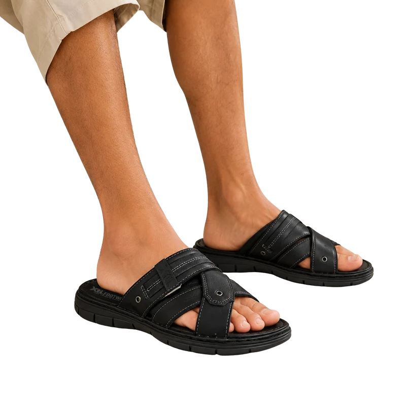 HOMBRE SANDALIA CRO - C. NEGRO
