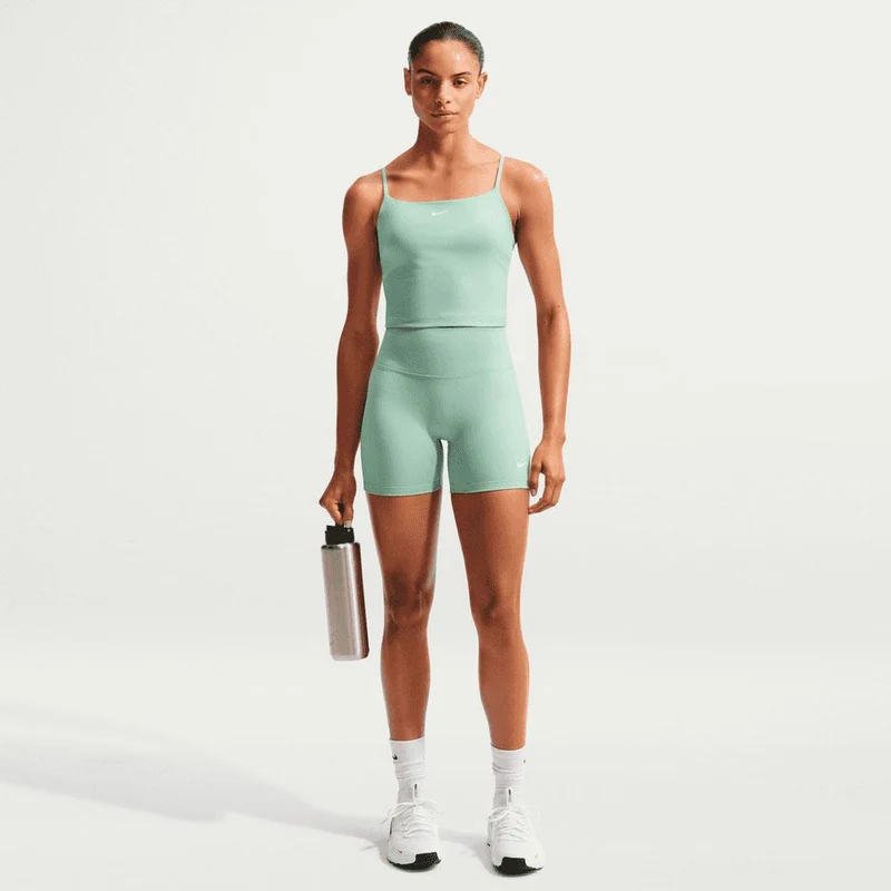 Mallas Cortas Nike One De 13 cm Y Talle Alto - Mujer
