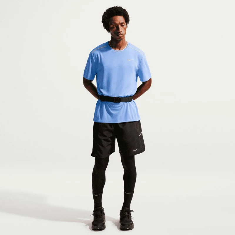 Camiseta Nike Miler De Running De Manga Corta Con Protección Uv DrI-Fit - Hombre