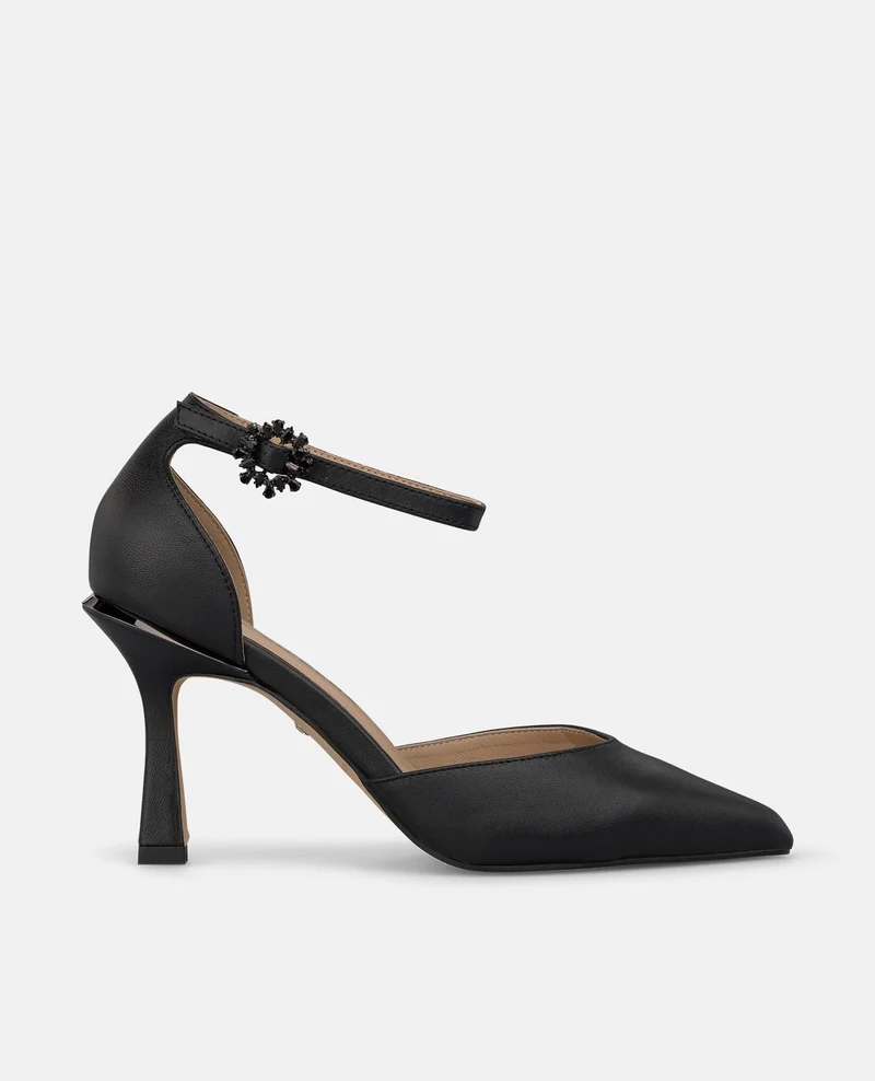 ZAPATO TACÓN NAPA CON CIERRE PULSERA