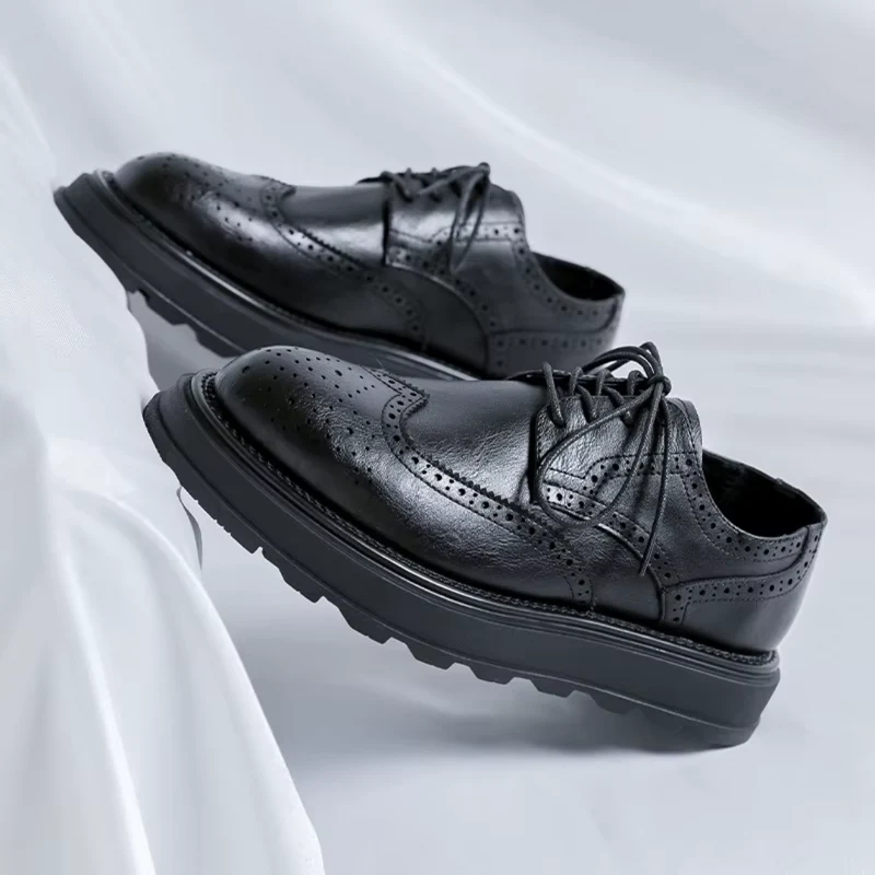 Lombardi™ | Zapatos Derby Estilo Brogue con Suela Robusta