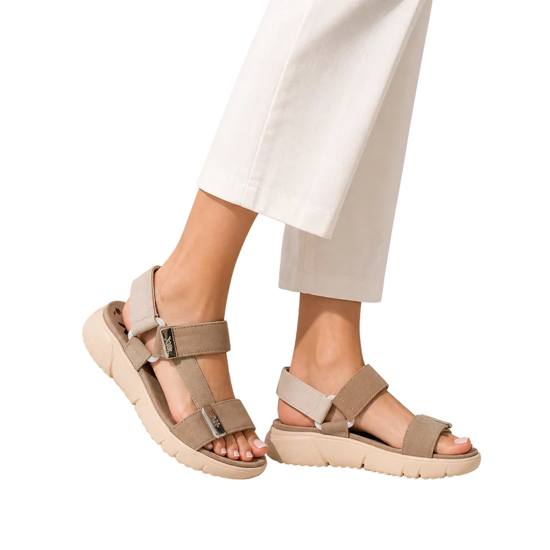MUJER SANDALIA CANDELA BEIGE