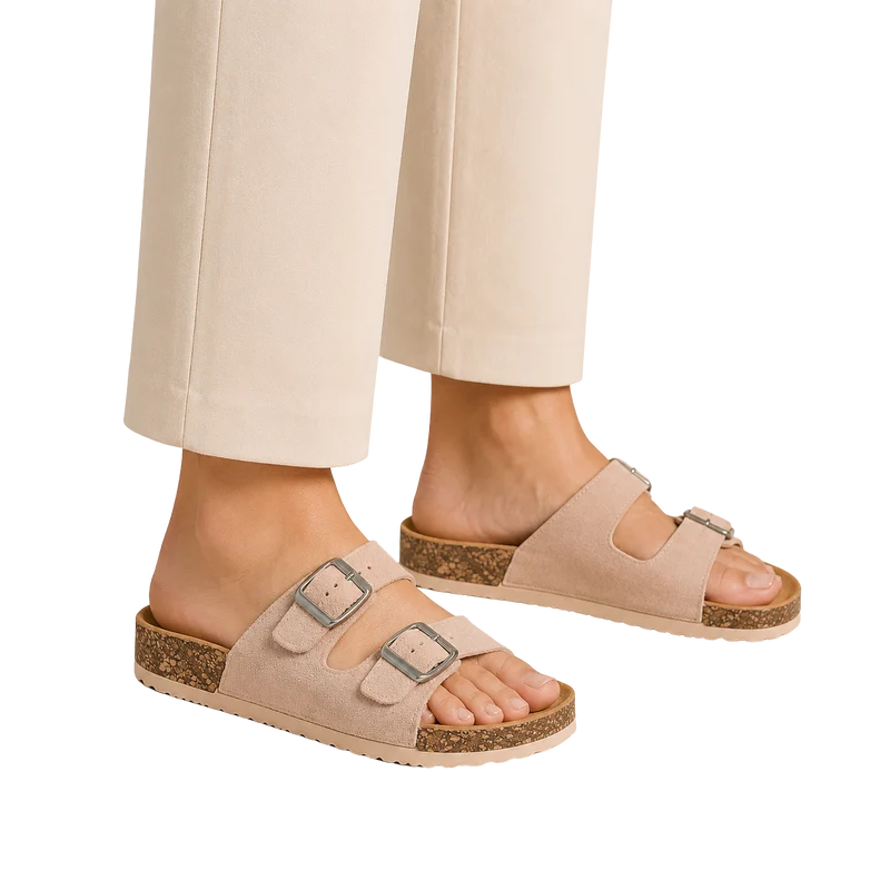 MUJER SANDALIA PLATAFORMA MAELA ROSA