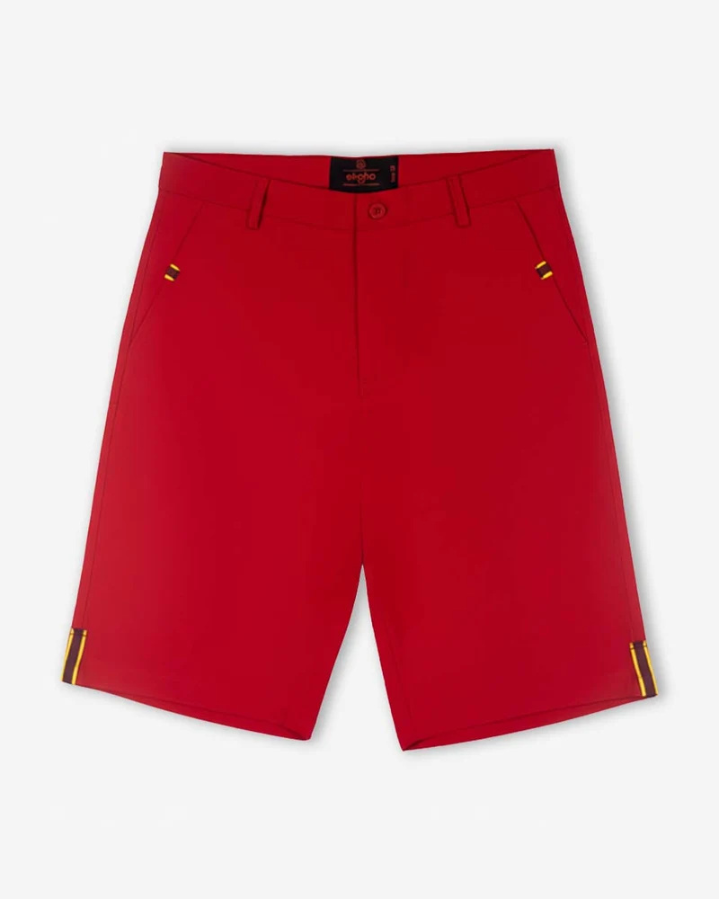 Bermuda Hombre - Casual Rojo