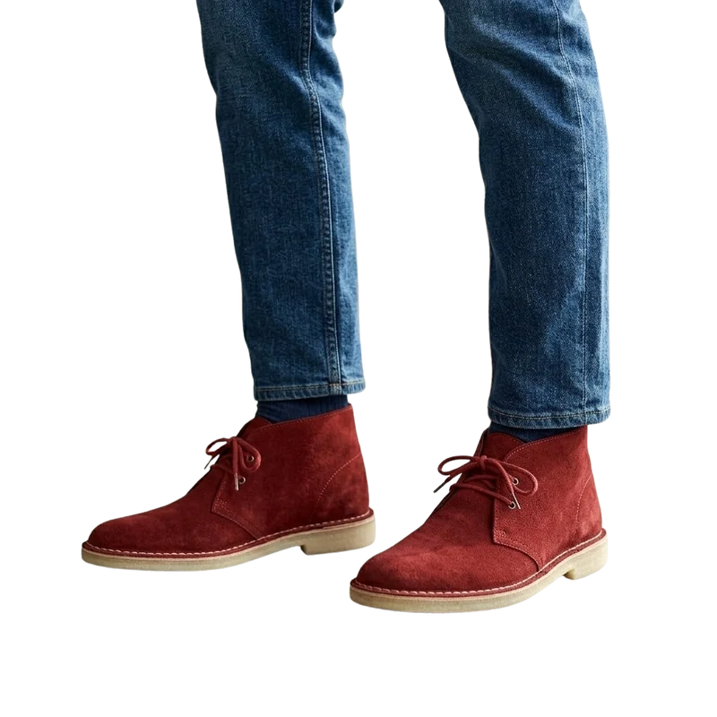 MUJER SAFARI PIEL ROJO