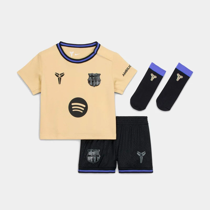 Segunda Equipación Stadium Fc barcelona 2025/26 Bebé E Infantil