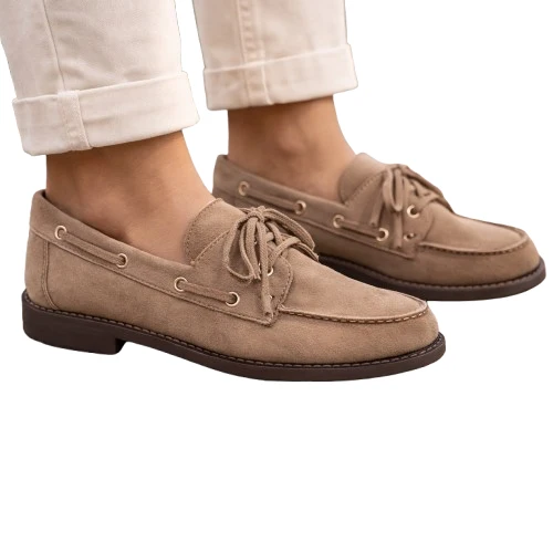 MUJER NÁUTICOS ESTRELLA KHAKI