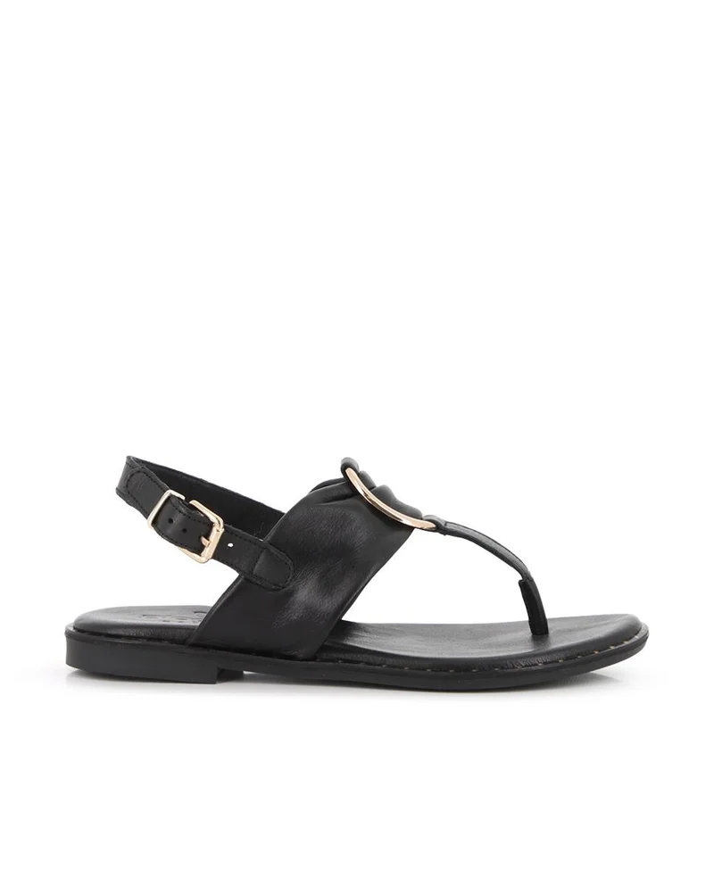 Sandalias planas Blogger Eryndra Negro Mujer