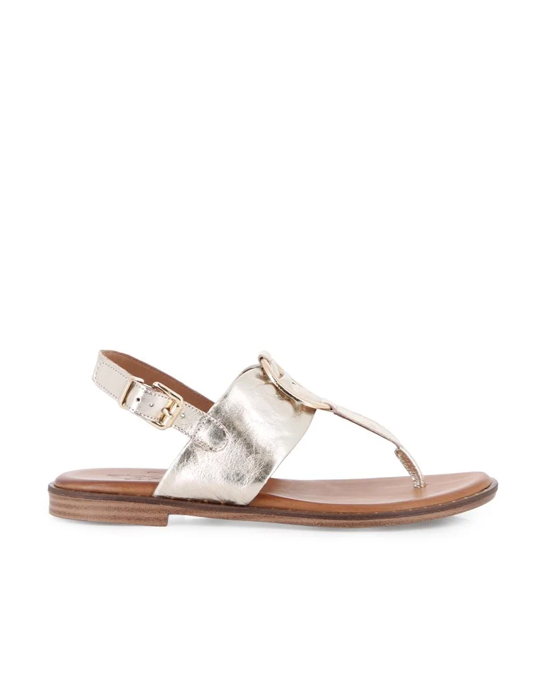 Sandalias planas Blogger Eryndra Dorado Mujer