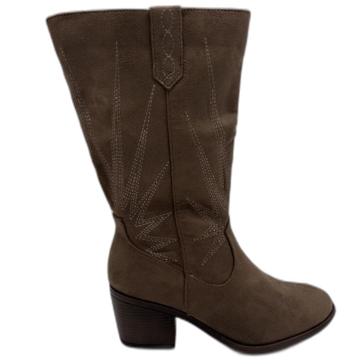 MUJER SBTM BOTA TACON WINI TAUPE