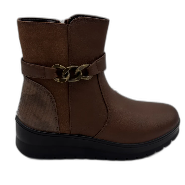 MUJER SXCN BOTIN CU¥A DAKOTA CUERO