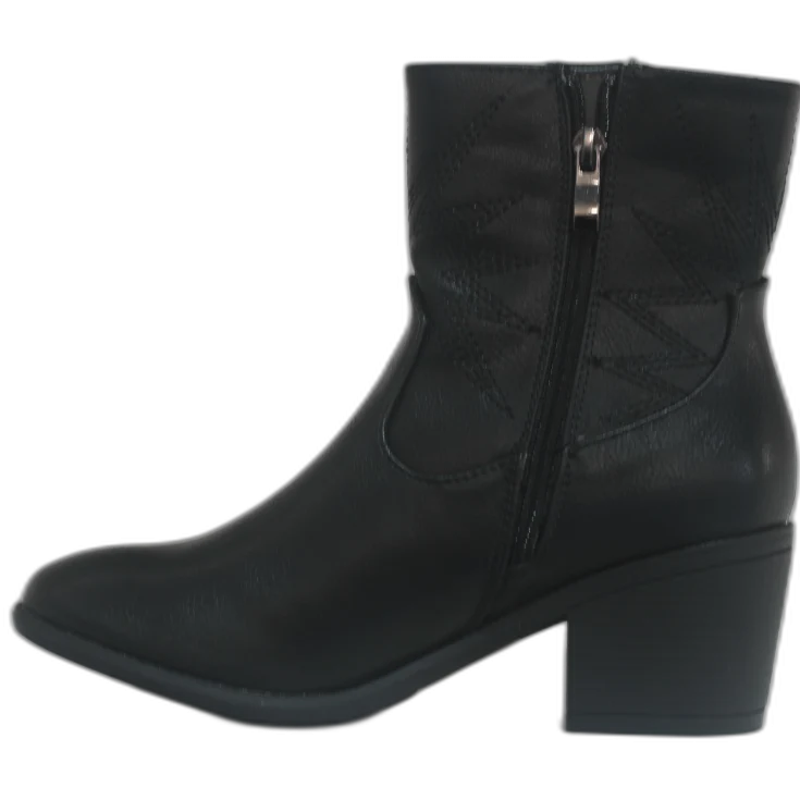 MUJER SXTM BOTIN TACON MEDIO BERLIN NEGRO