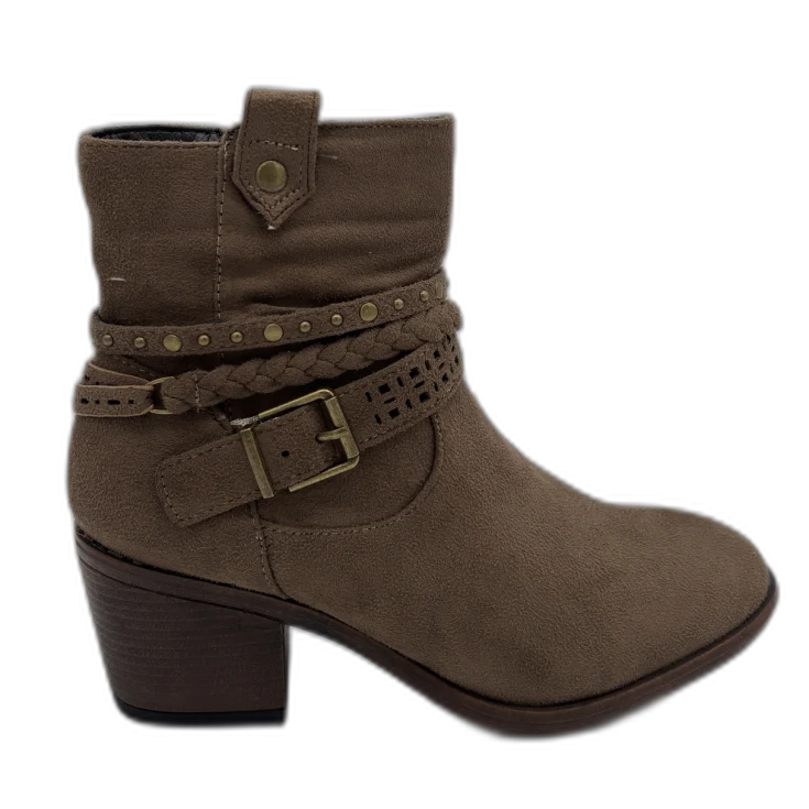 MUJER SXTM BOTIN TACON MEDIO URBAN TAUPE