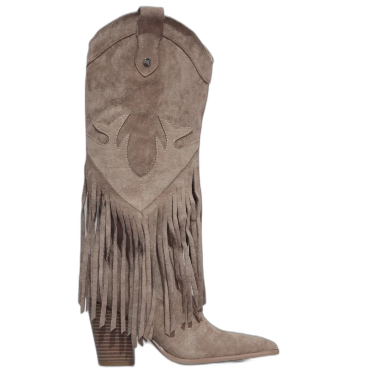 MUJER SXTM BOTA MILIR BEIGE