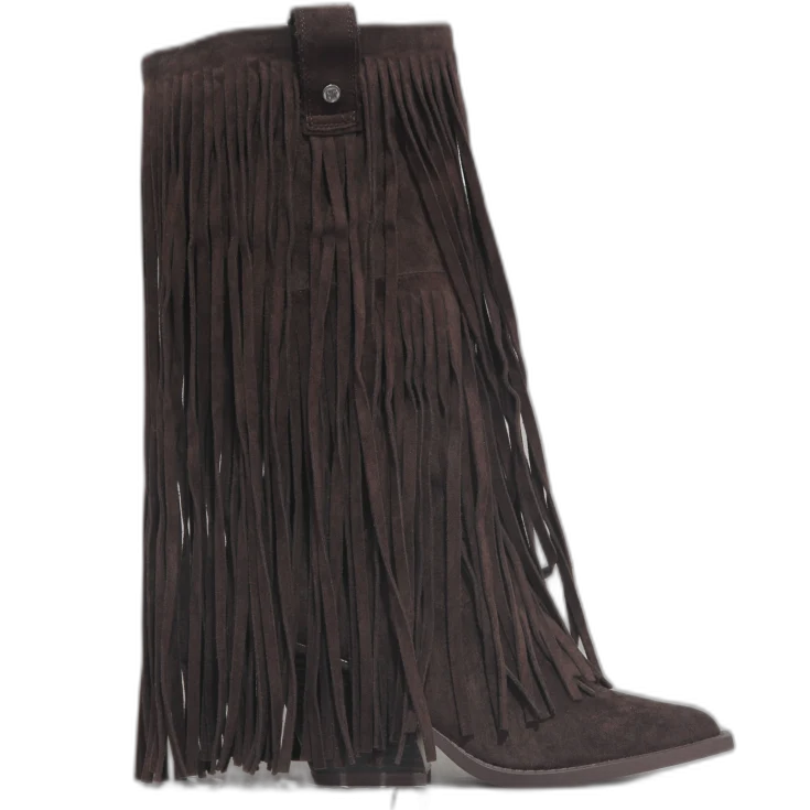 MUJER SXTM BOTA FLECO COFFEE