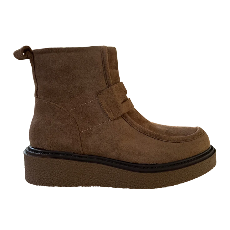 MUJER SXTM BOTIN PLATAFORMA FLEXA KHAKI
