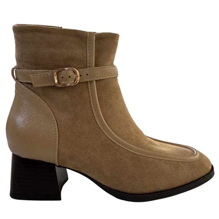 MUJER SXTM BOTIN SOMA BEIGE