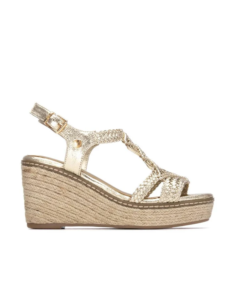 Sandalias XTI Cuña 145456 Oro Mujer