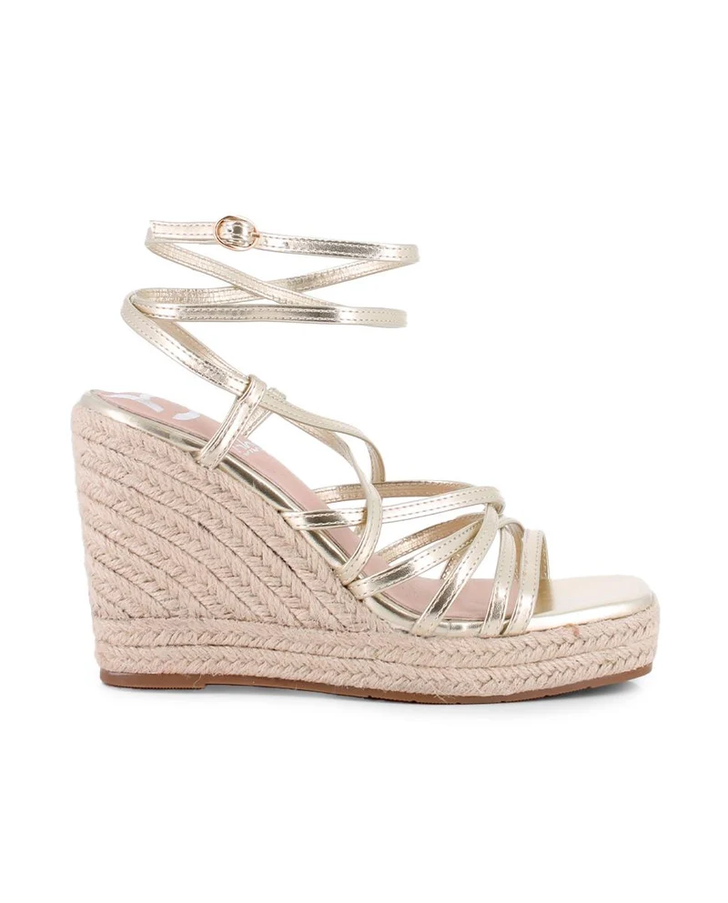 Sandalias de cuña Perla