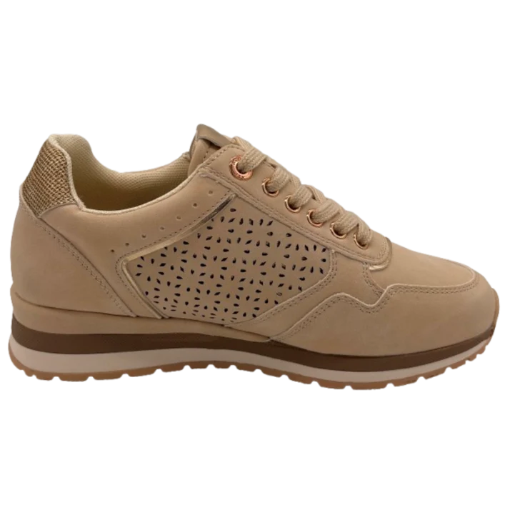 MUJER DEPORTIVA ZAPATO C. BEIGE 142234