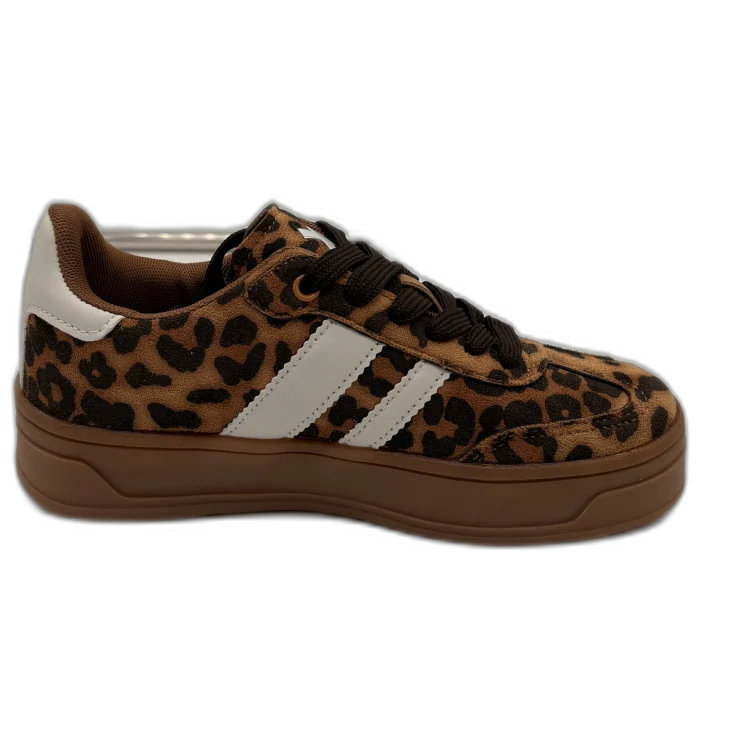 MUJER DEPORTIVA ZAPATO ANTELINA LEOPARDO 143644