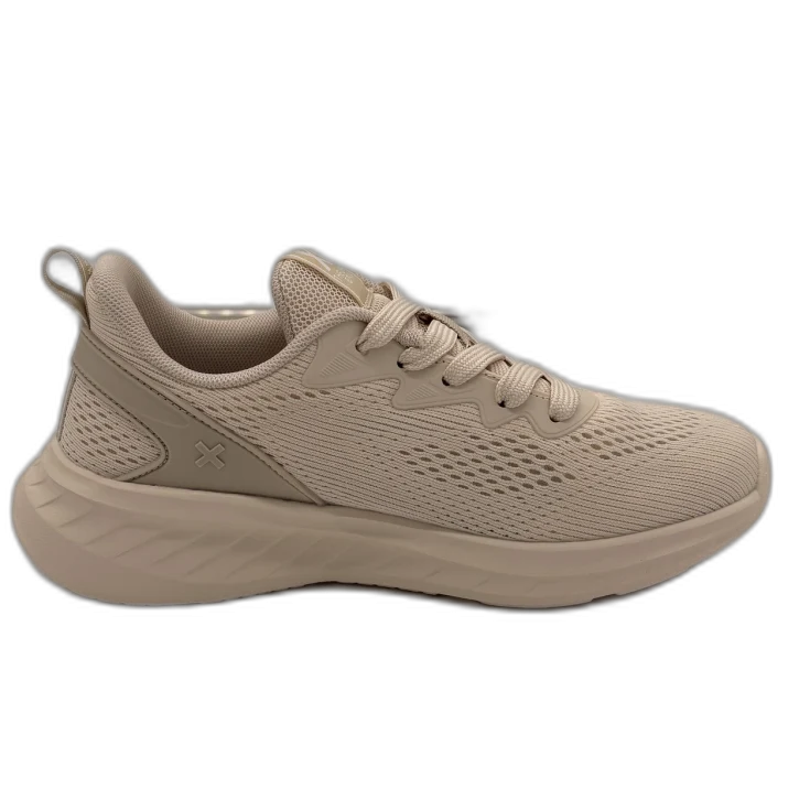 MUJER DEPORTIVA ZAPATO TEXTIL BEIGE 145054