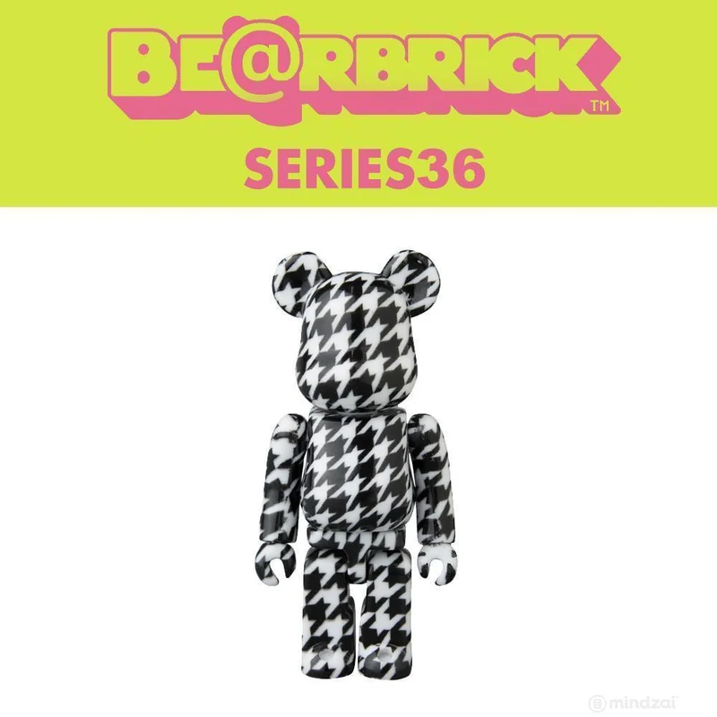BE@RBRICK - HOODSTOOTH 100%