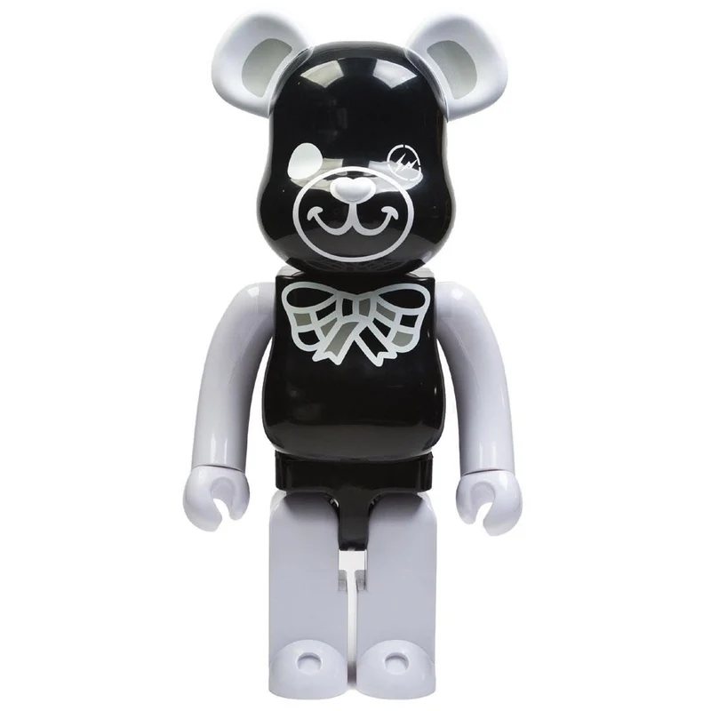 BE@RBRICK - FRAGMENT/FREEMASONRY 1000% (BLACK)