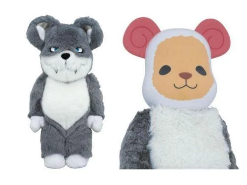 BE@RBRICK - FRAGMENT DESIGN (REVERSE WOLF) 400%