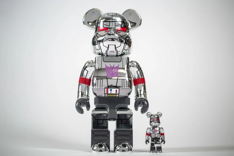 BE@RBRICK - BAIT X MEDICOM TRANSFORMER MAGATRON (400% & 100%)