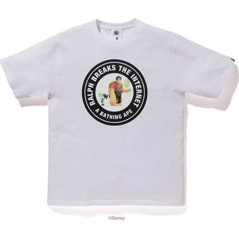 BAPE/RALPH BREAKS THE INTERNET - TEE #2 (WHITE)